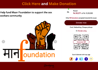 Donate to Rajasthan sex workers
